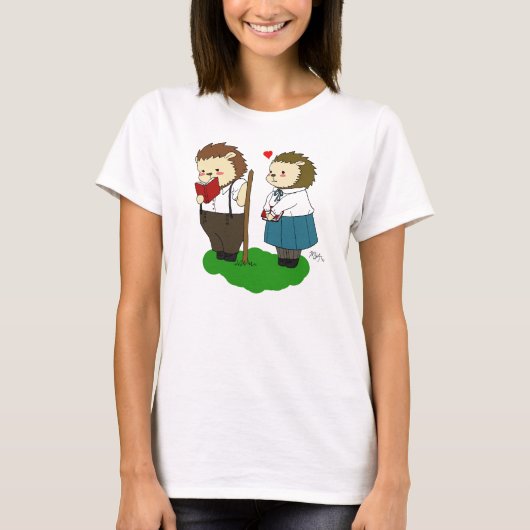 Kolya en Melaniya "Love" t-shirt (Voorkant)