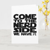 Kom aan de Kant Nerd wij Pi hebben Kaart (Gele Bloem)