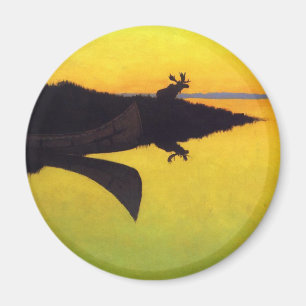 Kom aan de Vraag ~ Frederic Remington Magneet