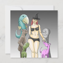 Kom als je een Halloween feest bent Kaart