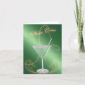 Kom alsjeblieft Cocktail Party nodiging uit (Voorkant)