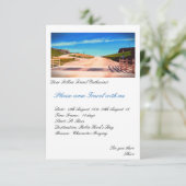 Kom alsjeblieft met me mee reizen kaart (Staand voorkant)