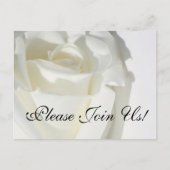 Kom alstublieft bij ons! Uitnodigingskaart Uitnodiging Briefkaart (Voorkant)