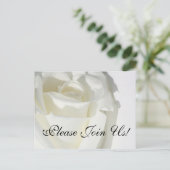 Kom alstublieft bij ons! Uitnodigingskaart Uitnodiging Briefkaart (Staand voorkant)