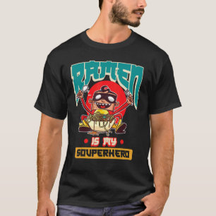 kom Aziatische lunch udonnoodles Aziatisch koken j T-shirt