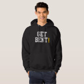 KOM BENT! - Pictogram Hoodie (Voorkant volledig)