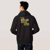 KOM BENT! - Pictogram Hoodie (Achterkant volledig)