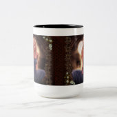 Kom bij me zitten tweekleurige koffiemok (Center)