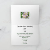 Kom bij ons... aangepaste kaarten Gebeurtenissen U (Binnen)