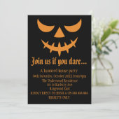 KOM BIJ ONS ALS JE HALLOEEN VAN PARTIJEN HEBT KAART (Staand voorkant)