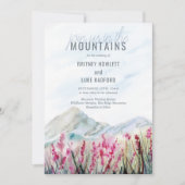 Kom bij ons in de Waterverf van de bergweide Kaart (Voorkant)