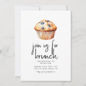 Kom bij ons voor de brunch uitnodiging Feest uitno (Voorkant)