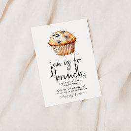 Kom bij ons voor een brunch uitnodiging feest uitn