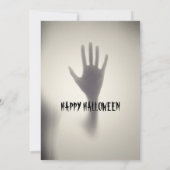 Kom binnen als je durft Halloween-feest Kaart (Achterkant)