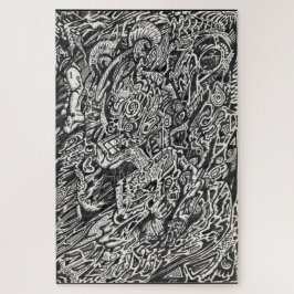 Kom binnen, De Microdot Man  Legpuzzel