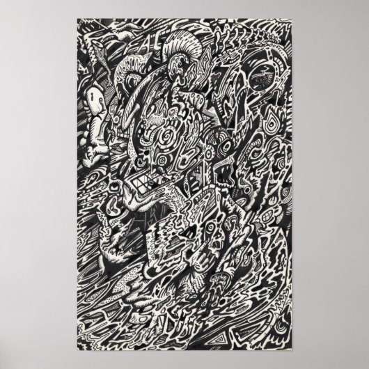 Kom binnen, De Microdot Man Poster (Voorkant)