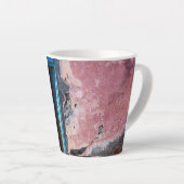 Kom binnen. latte mok (Rechterhoek)