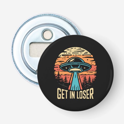 Kom binnen loser button flesopener (Voorkant)