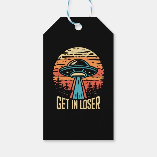 Kom binnen loser cadeaulabel (Achterkant)