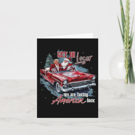 Kom binnen, loser, we gaan Amerika terugnemen Humo Kaart (Voorkant)