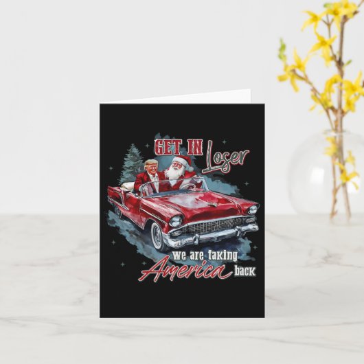 Kom binnen, loser, we gaan Amerika terugnemen Humo Kaart (Gele Bloem)