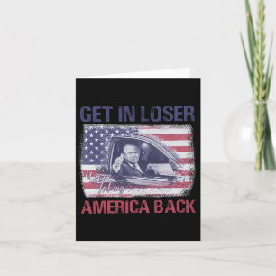 Kom binnen, loser, we pakken Amerika terug 3 Kaart