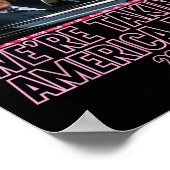 Kom binnen loser we pakken Amerika terug Grappig 2 Poster (Hoek)