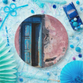 Kom binnen. papieren bordje (Feest)