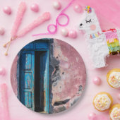 Kom binnen. papieren bordje (Feest)