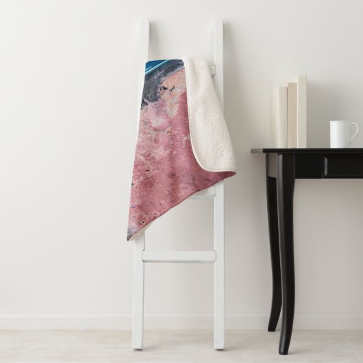 Kom binnen. sherpa deken (In situ)