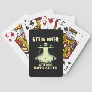 Kom binnen, Verliezer - We gaan Anale Dingen Doen Pokerkaarten