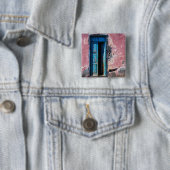 Kom binnen. vierkante button 5,1 cm (In situ)