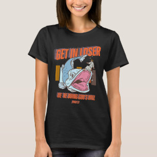 Kom binnen, we doen Gods wil Bijbel Jona en de Wal T-shirt