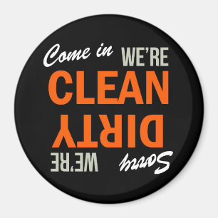 Kom binnen We zijn Clean Dish Washer Magnet