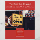 Kom binnen, we zijn open. flyer (Achterkant)