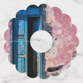 Kom binnen. wijnglaslabel