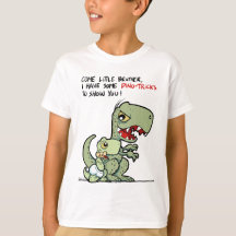 Kom broertje, ik heb wat dino-trucs