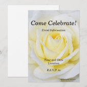 Kom Celebrate! Uitnodiging (Voorkant / Achterkant)