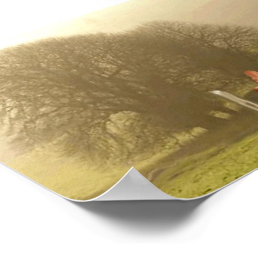 Kom de godin in de bomen ontmoeten poster (Hoek)