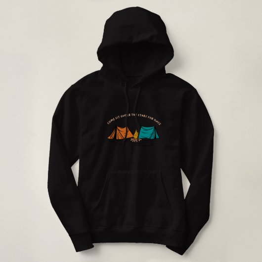 Kom eens onder de sterren zitten hoodie (Design voorkant)