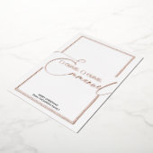 Kom, Emmanuel! Christelijk kerstfeest Folie Feestdagenkaart (Gedraaid)