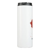 Kom en aanbid de kerk grafisch thermosbeker (Achterkant)