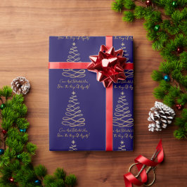 Kom en aanschouw Hem | Kerstcadeaupapier Cadeaupapier