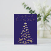 Kom en aanschouw Hem | Kerstkaart Briefkaart (Staand voorkant)