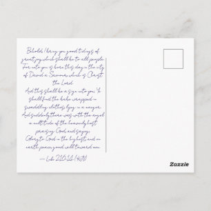 Kom en aanschouw Hem   Kerstkaart Briefkaart