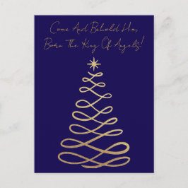 Kom en aanschouw Hem | Kerstkaart Briefkaart