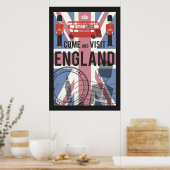 Kom en bezoek Engeland Poster (Keuken)