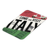 Kom en bezoek Italië Magneet (Linkerzijde)