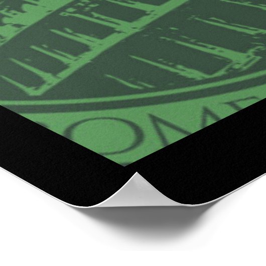 Kom en bezoek Italië Poster (Hoek)