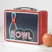 Kom en Bowling Pin Neon Teken (In situ)